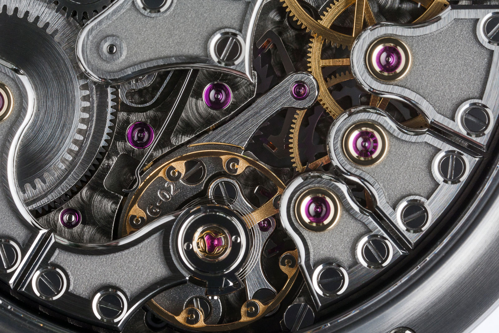 Gronefeld One Hertz Techniek Nocturne closeup movement