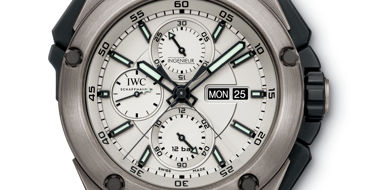 IWC Ingenieur Double Chronograph Titanium