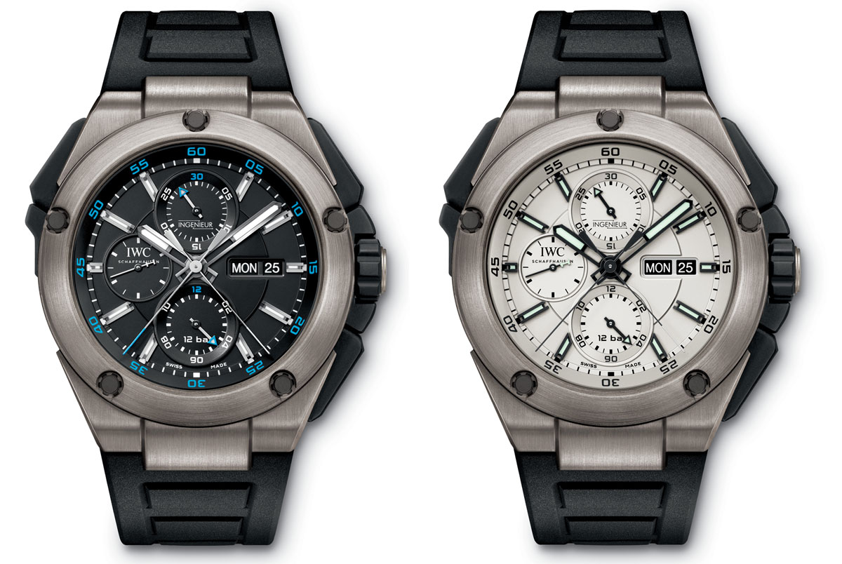 IWC Ingenieur Double Chronograph Titanium