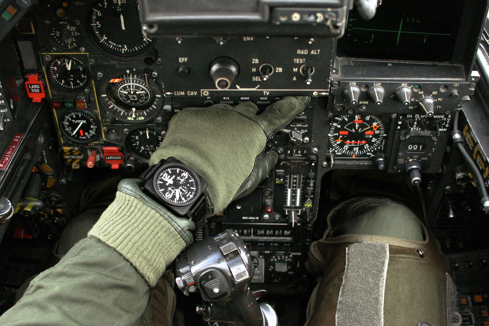 Bell & Ross cockpit