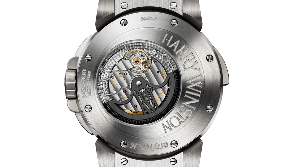 Harry Winston Ocean Dual Time Monochrome