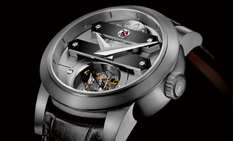 Girard Perregaux Tourbillon Bi-axial tantalum