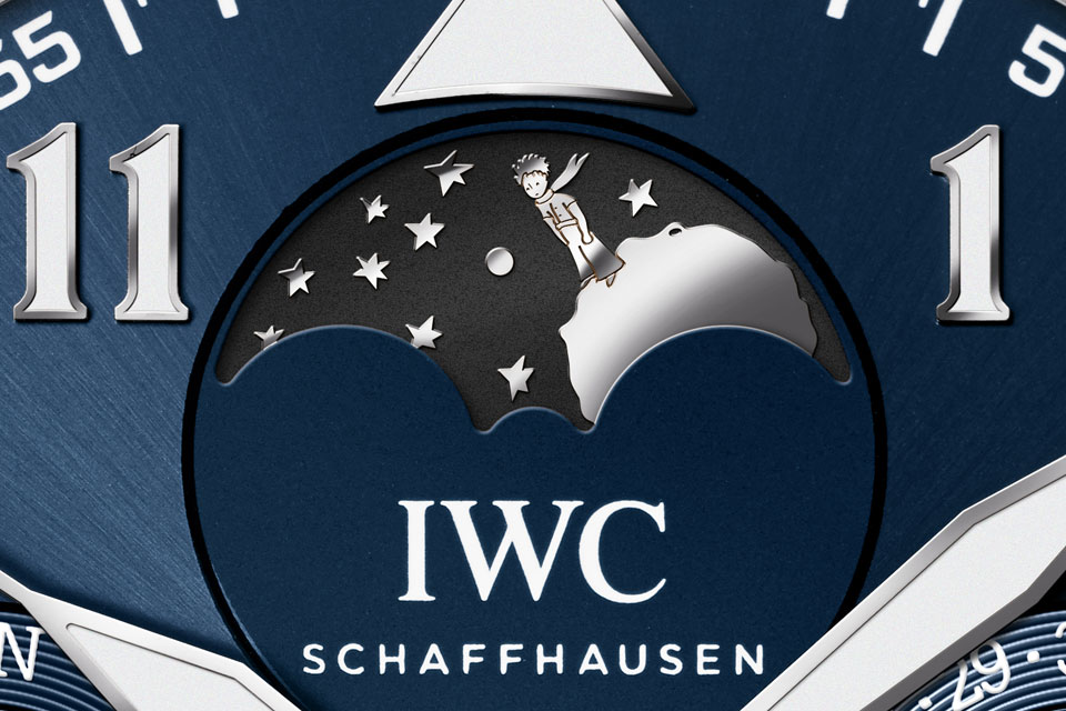 IWC Big Pilot Perpetual Calendar Petit Prince in platinum