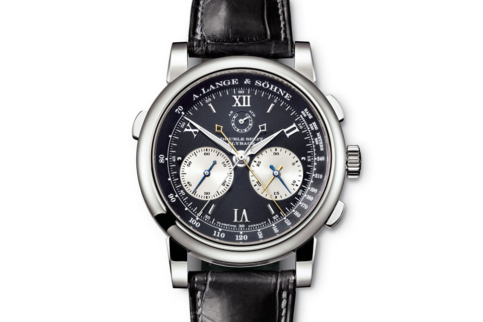 A.Lange & Söhne Double Split in steel