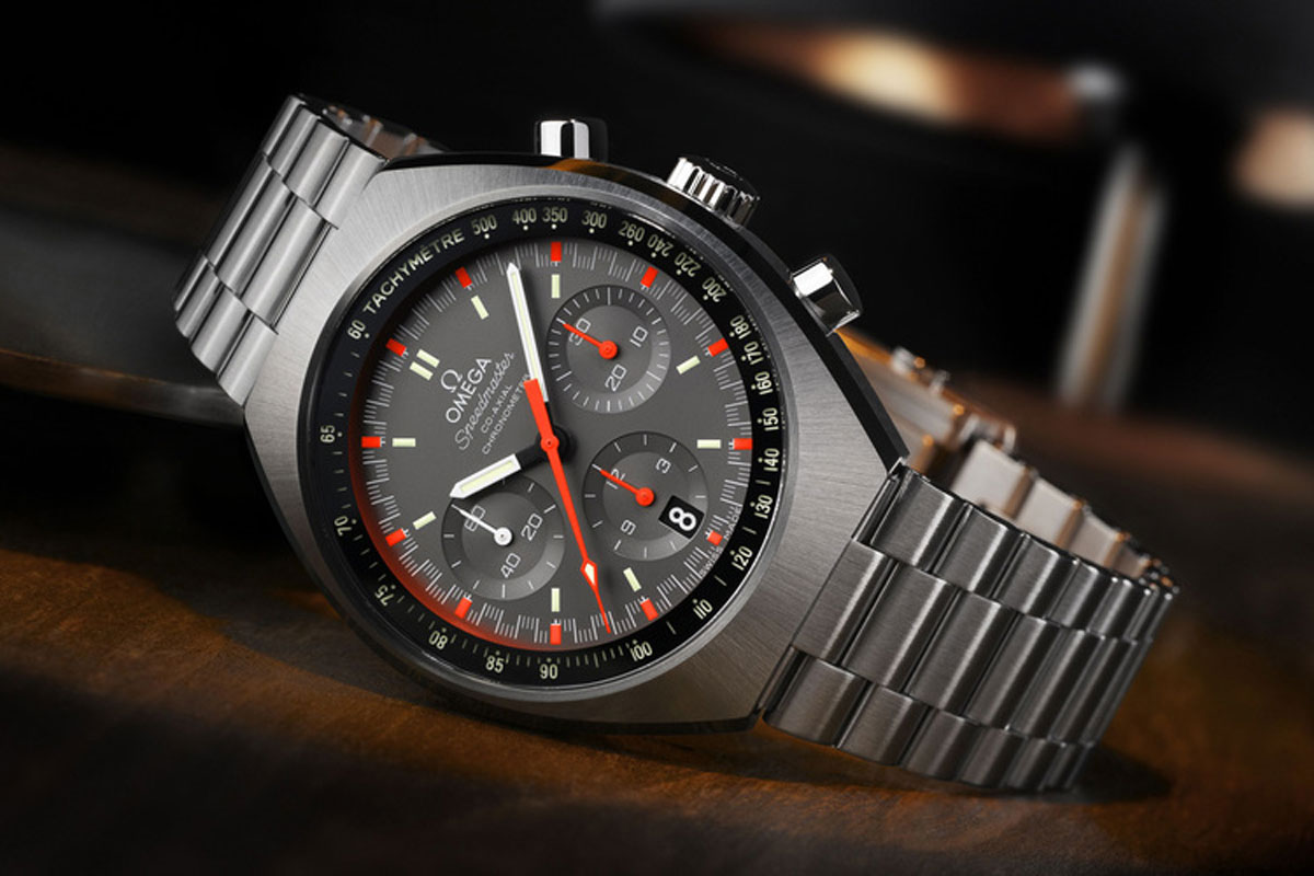 Omega Speedmaster Mark II red