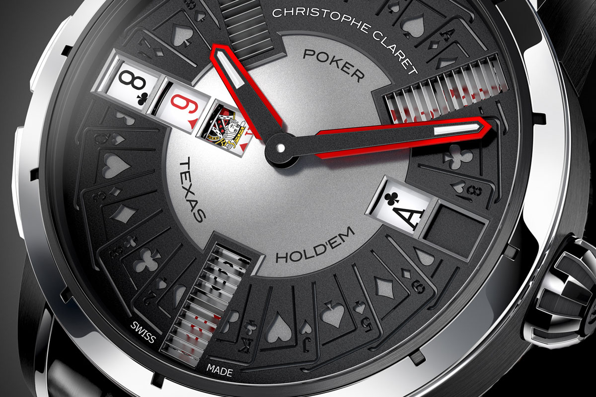 Christophe Claret Poker white gold