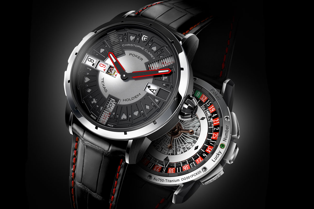 Christophe Claret Poker white gold