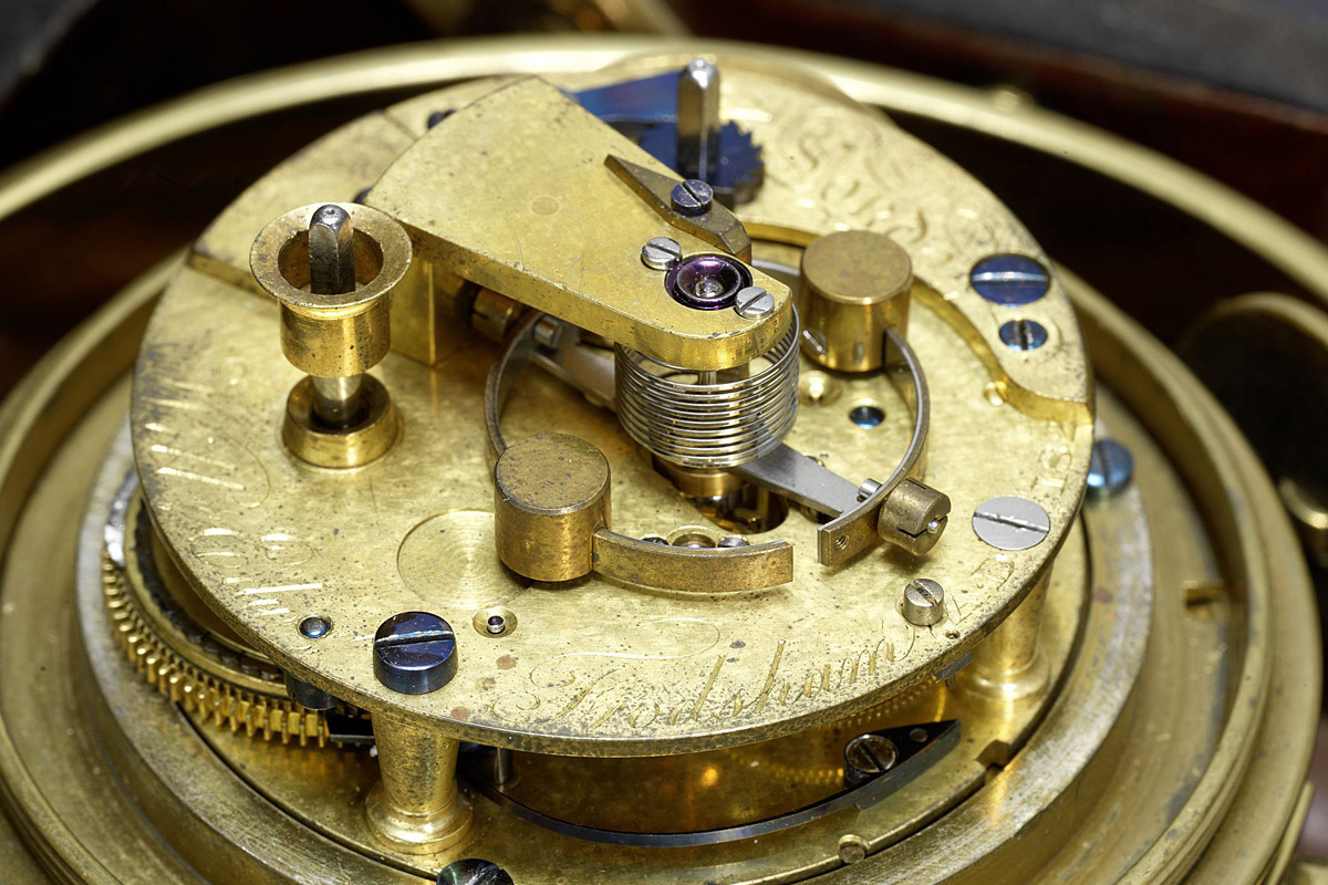 HMS Beagle Marine chronometer