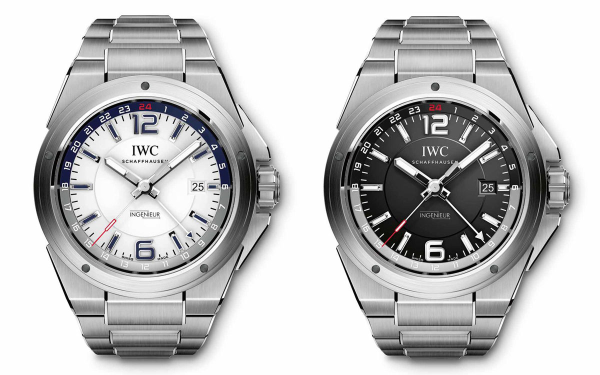 IWC Ingenieur Dual Time IW324404 and IW324402