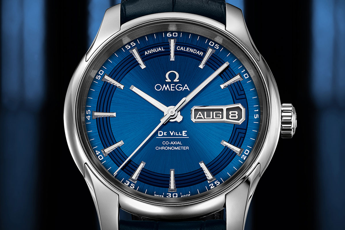 Omega DeVille Hour Vision Blue for Orbis