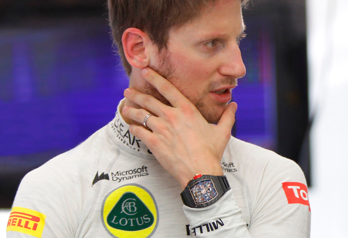 Richard Mille RM 011 NTPT LOTUS F1 ROMAIN GROSJEAN