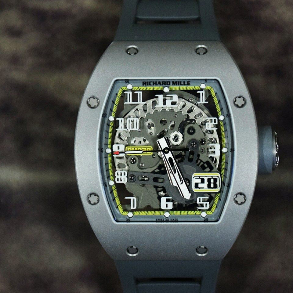 Richard Mille RM 029 All Grey Yellow Flash