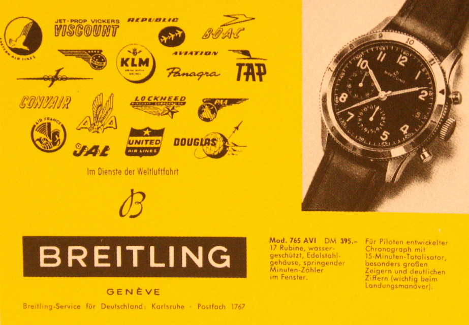 Breitling ref.765 Avi/Co-Pilot