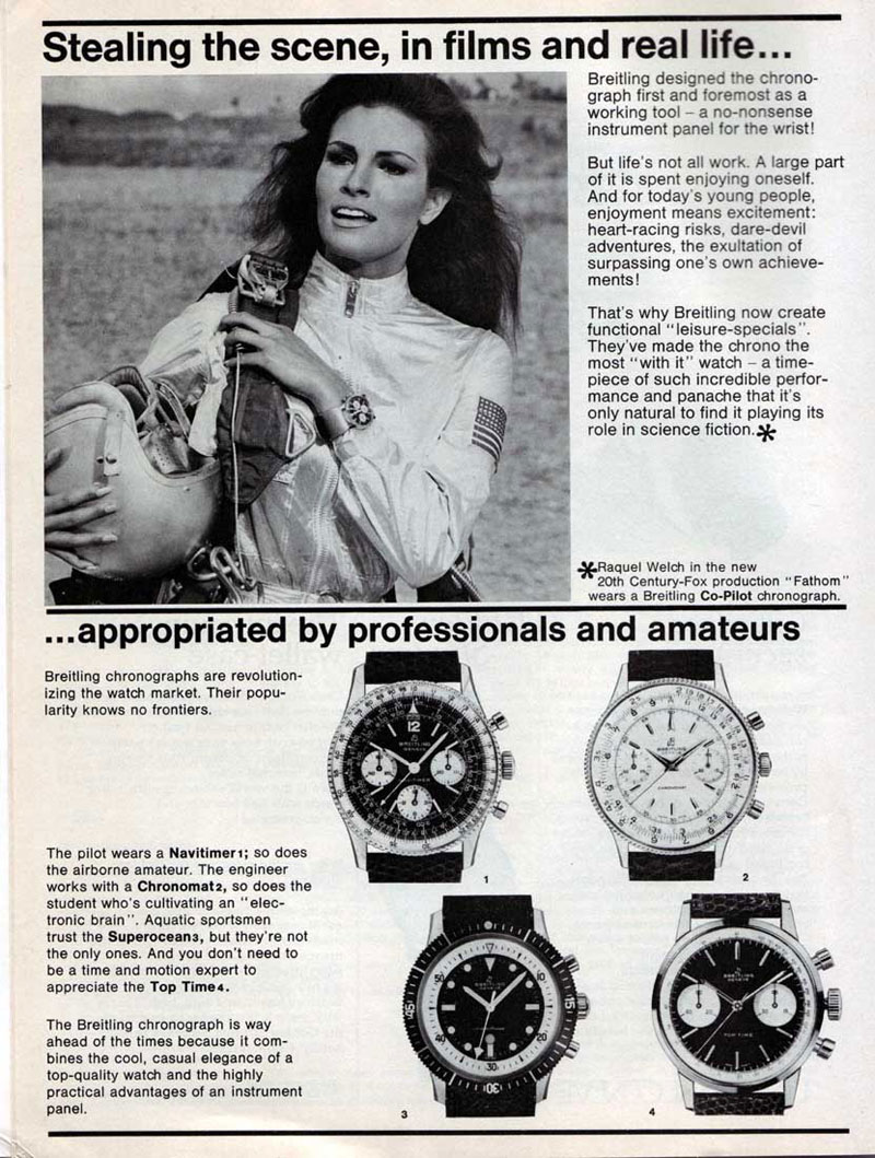 Breitling 1967 magazine