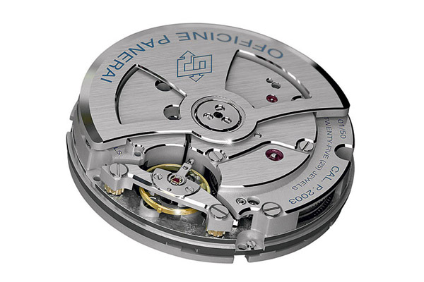 Caliber P.2003 is an automatic version of P.2002 with 10 days’ power reserve.