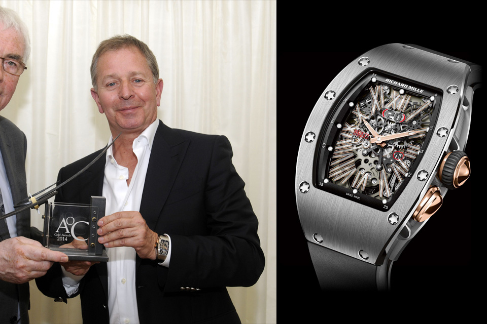 Martin Brundle and its Richard Mille RM 037