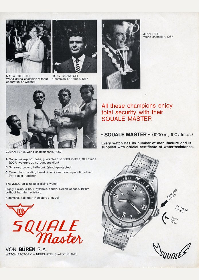 squale add 1967-2