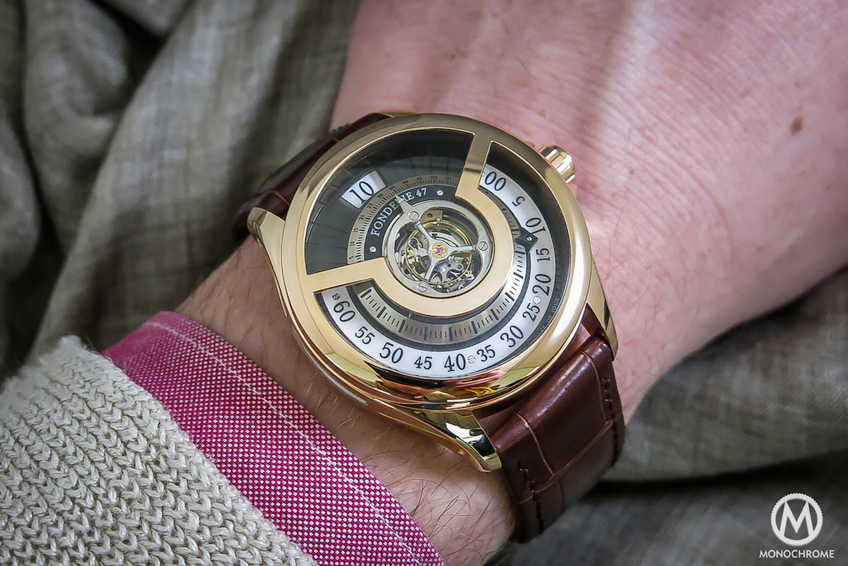 Fondereie 47 red gold tourbillon - 6