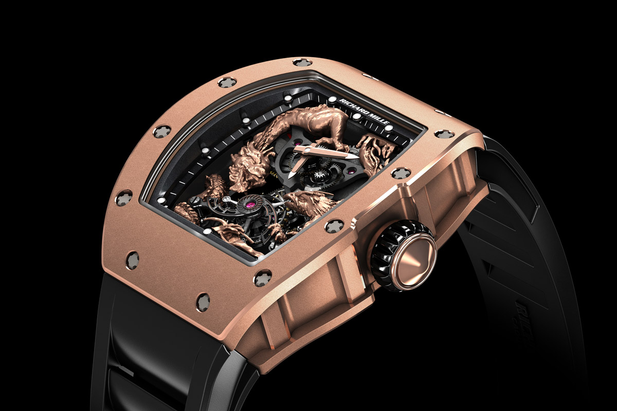 Richard Mille RM 57-01 Tourbillon Phoenix and Dragon - Jackie Chan - 1