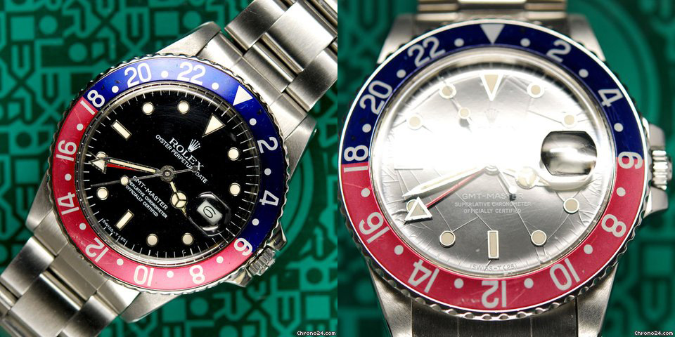 Rolex GMT Master Pepsi Spider 1675 2