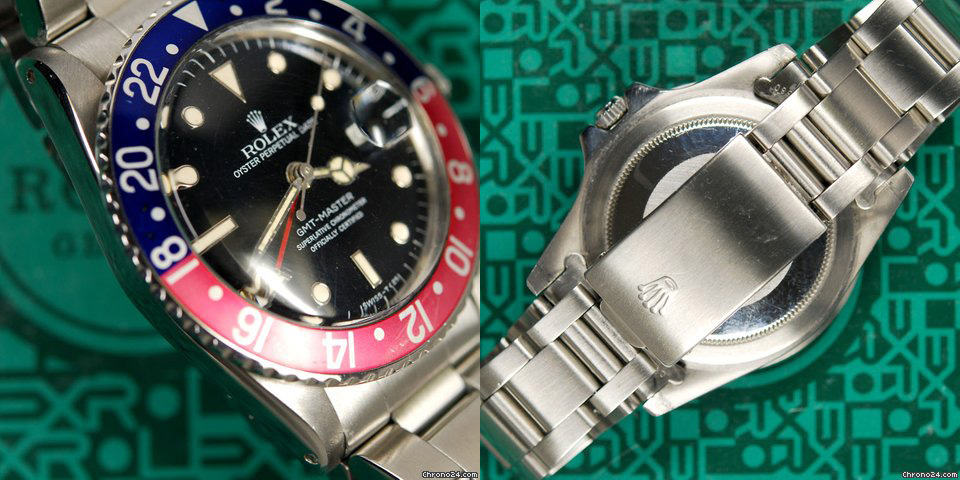 Rolex GMT Master Pepsi Spider 1675