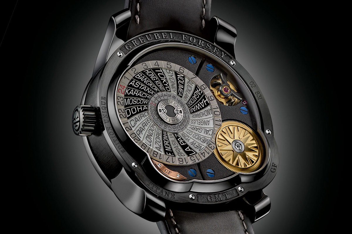 Greubel Forsey GMT titanium Black ADLC - 2