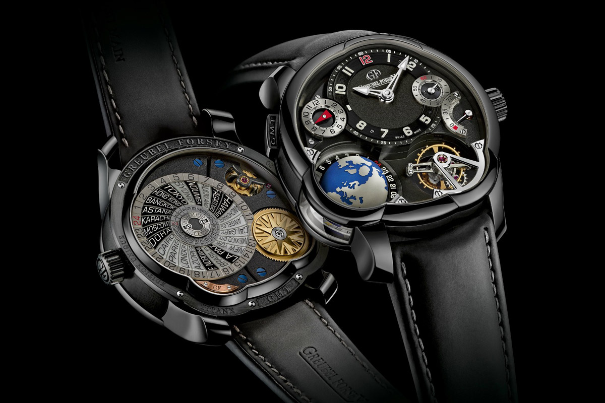 Greubel Forsey GMT titanium Black ADLC - 4