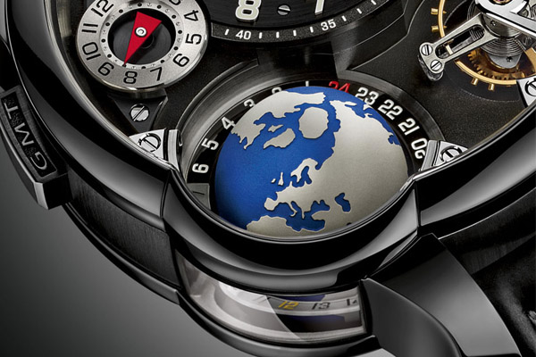 Greubel Forsey GMT titanium Black ADLC - 5