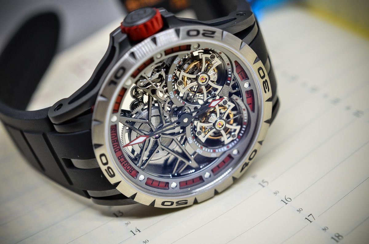 Roger Dubuis Excalibur Spider Skeleton Double Flying Tourbillon - 1