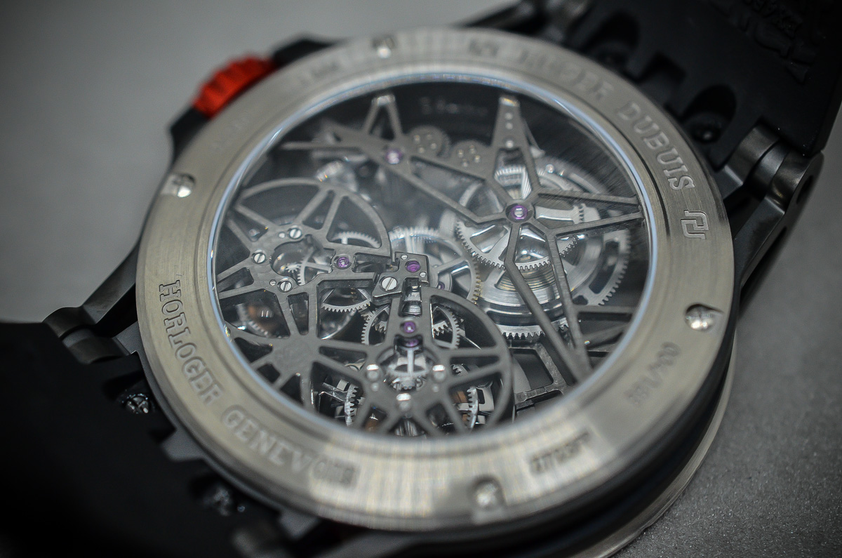 Roger Dubuis Excalibur Spider Skeleton Double Flying Tourbillon - 6