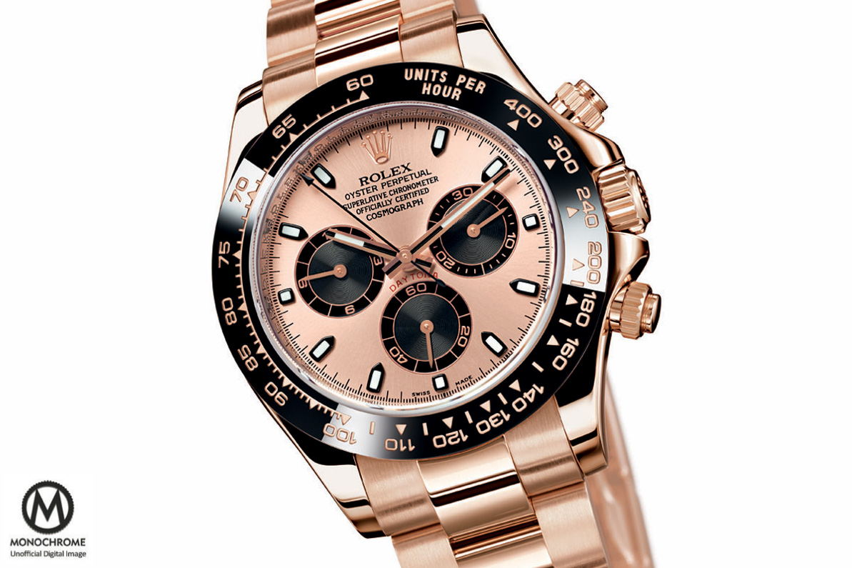 Rolex Daytona full Pink Gold Everose Ceramic bezel Baselworld 2015 - 1