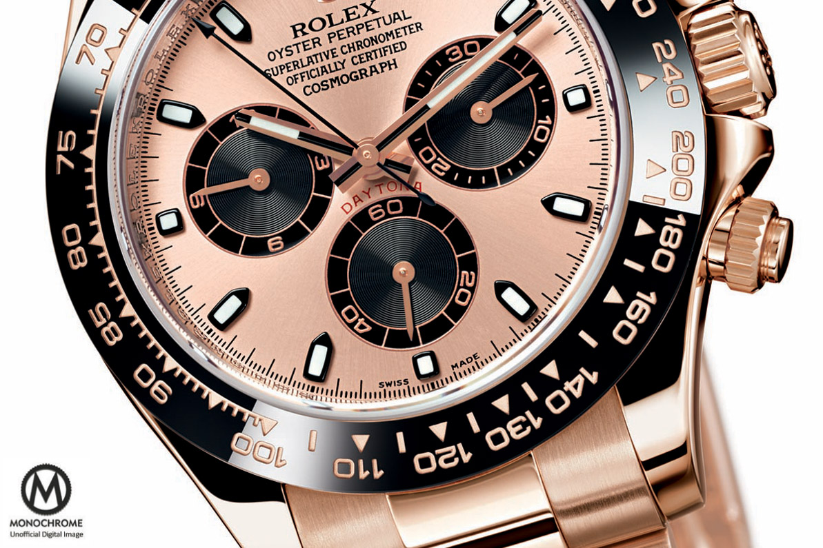 Rolex Daytona full Pink Gold Everose Ceramic bezel Baselworld 2015 - 2