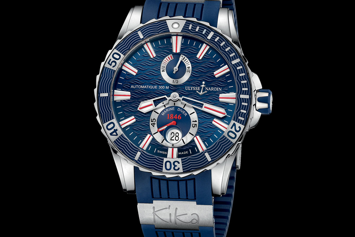 Ulysse Nardin Marine Diver Kika Foundation 