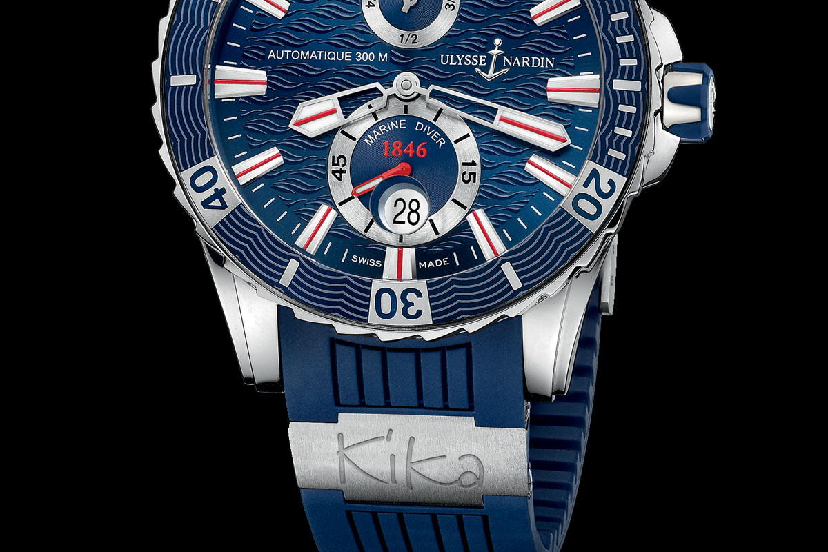 Ulysse Nardin Marine Diver Kika Foundation 