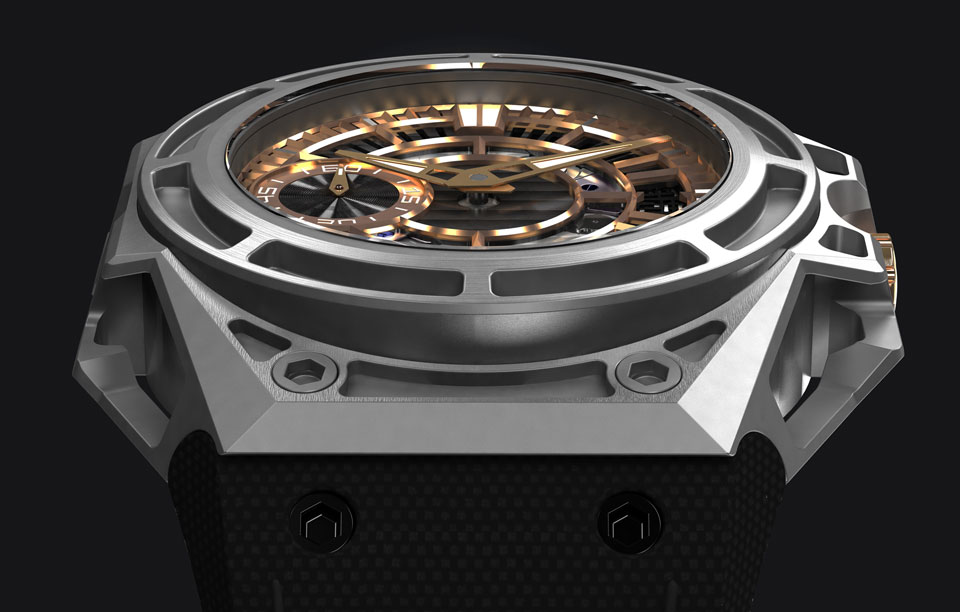 Linde Werdelin SpidoLite II Titanium Gold US