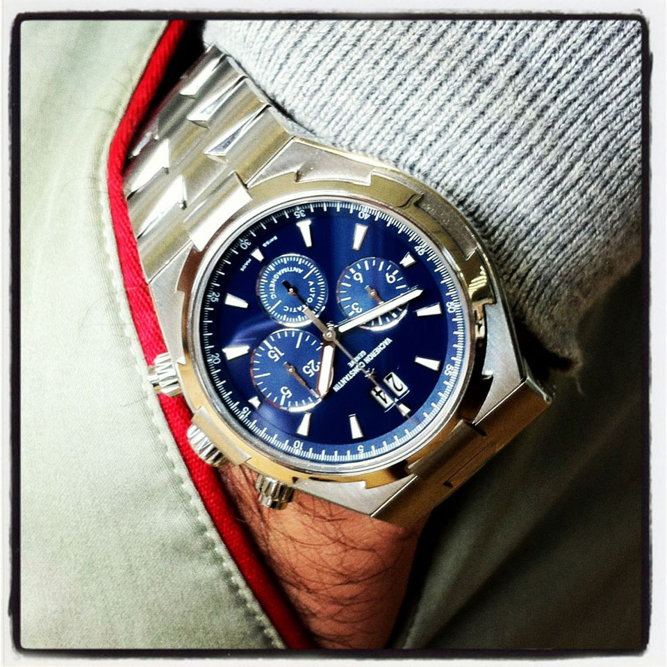 Vacheron Constantin Overseas Chronograph blue