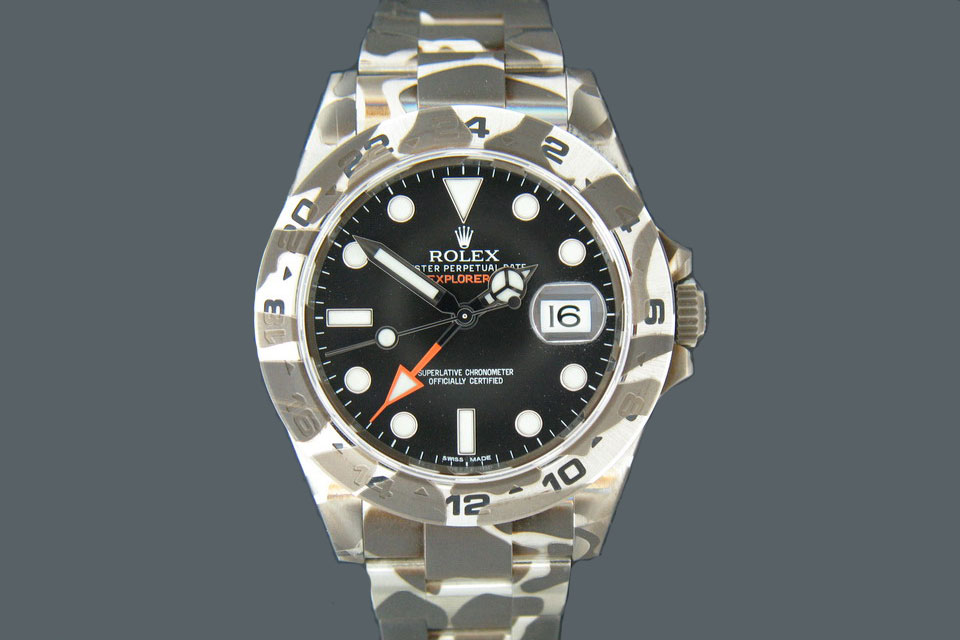 Rolex Explorer II 216570 camouflage