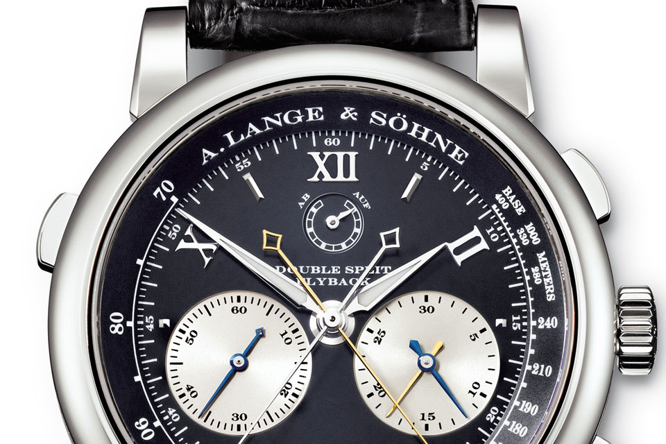 A.Lange & Söhne Double Split in steel