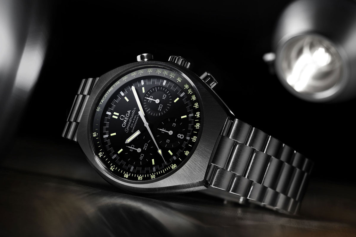 Omega Speedmaster Mark II monochrome