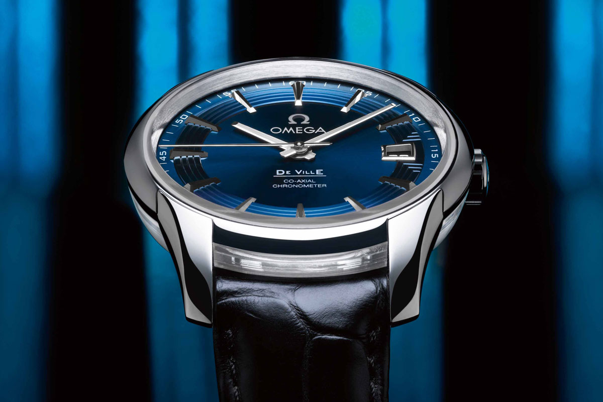 Omega DeVille Hour Vision Blue for Orbis