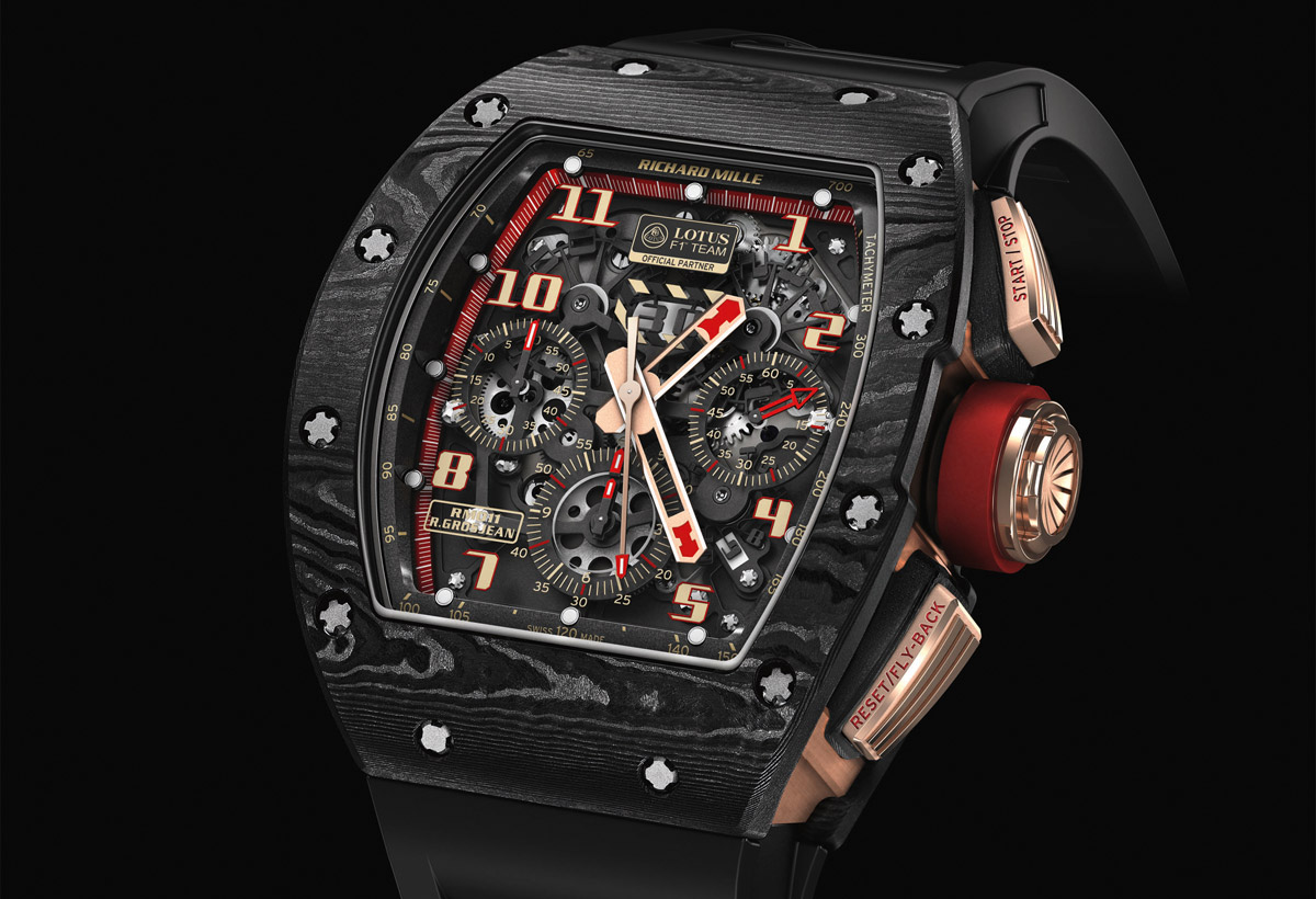 Richard Mille RM 011 NTPT LOTUS F1 ROMAIN GROSJEAN