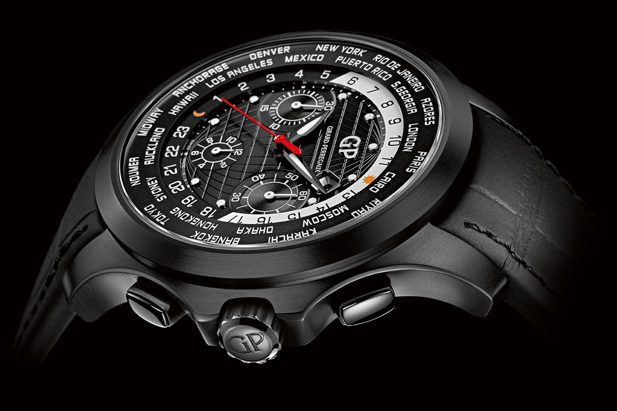 Girard-Perregaux Traveller WW.TC Titanium DLC