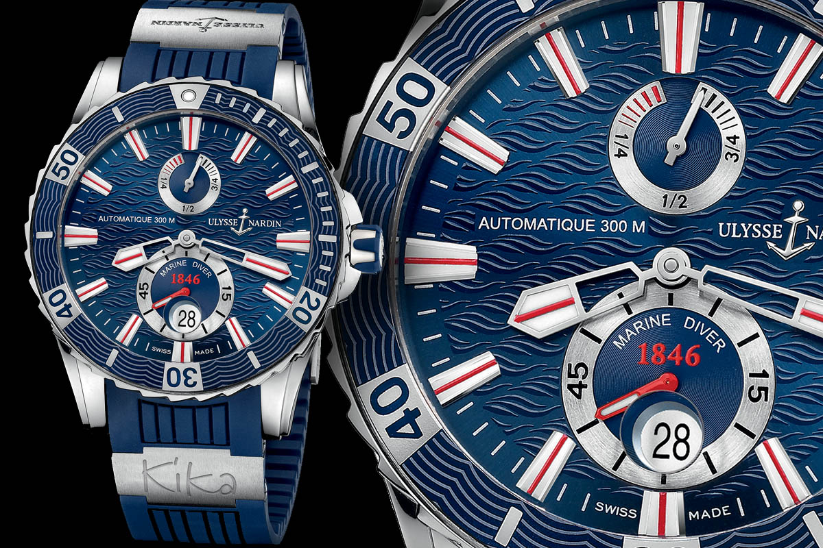 Ulysse Nardin Marine Diver Kika Foundation