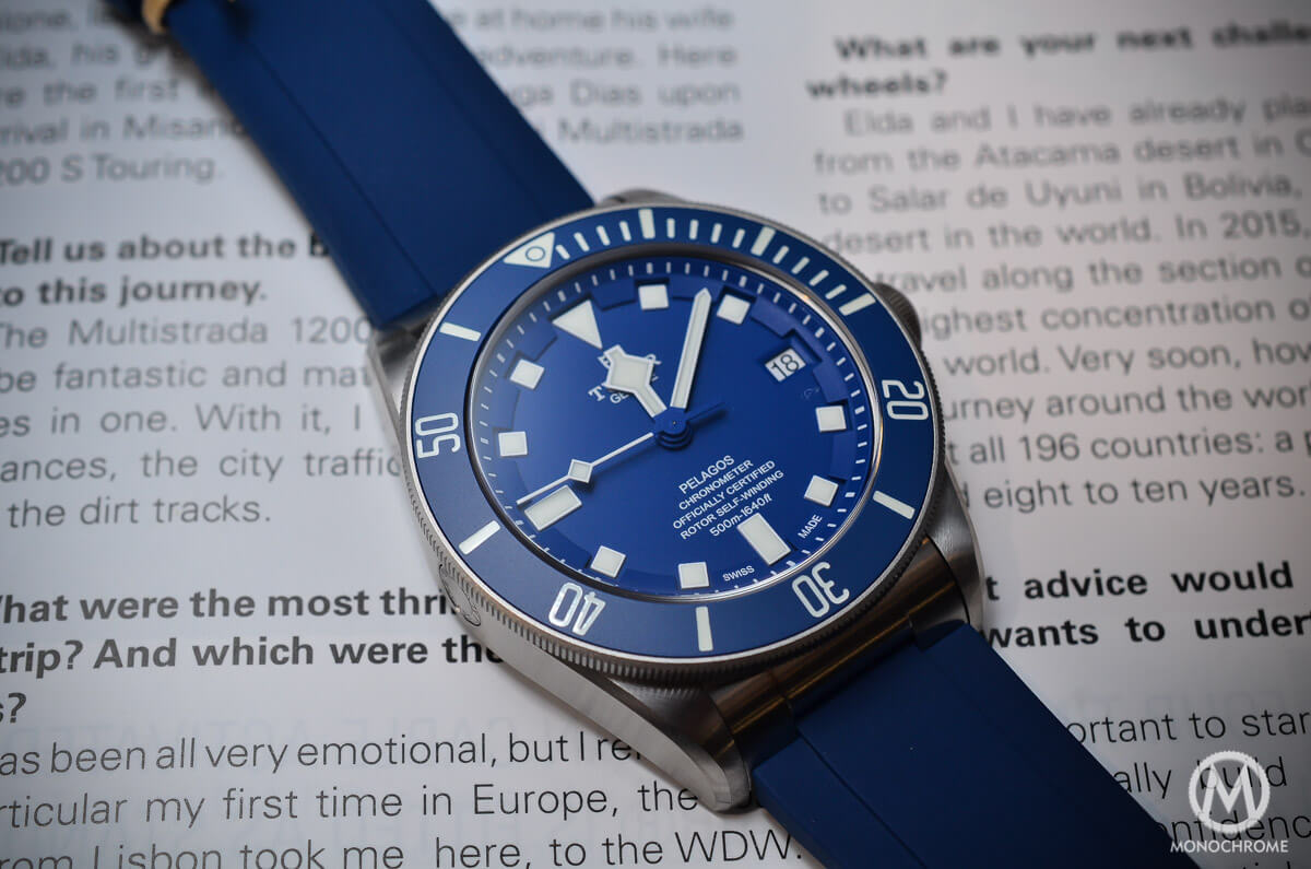 Tudor Pelagos Blue Baselworld 2015