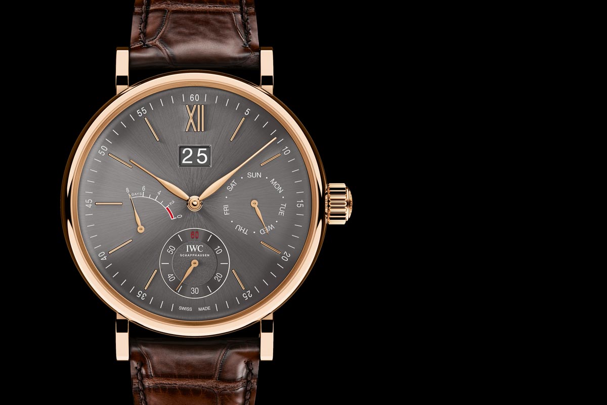 IWC Portofino Hand-Wound Day Date front