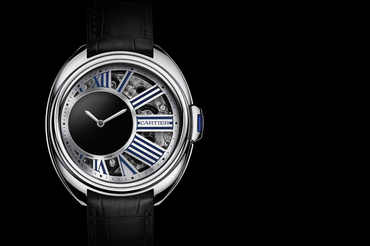 Clé de Cartier Mysterious Hour Palladium