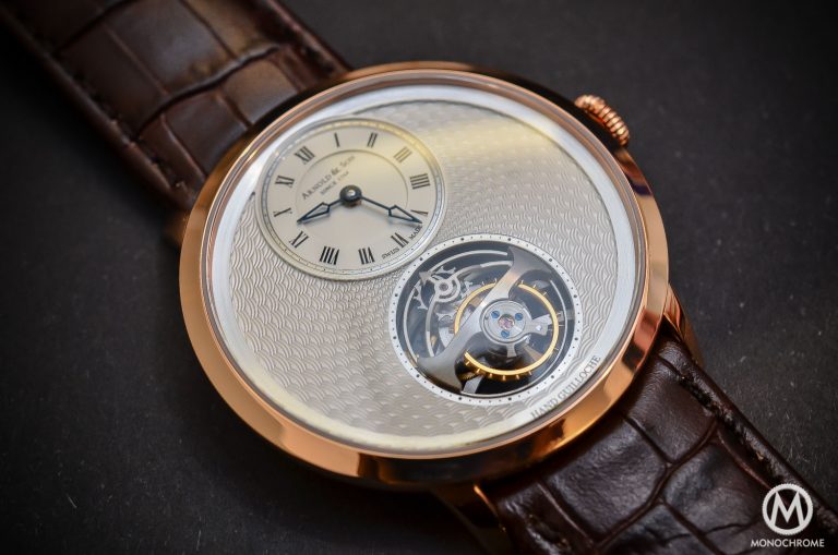 Arnold & Son UTTE – Ultra Thin Tourbillon Escapement - full case