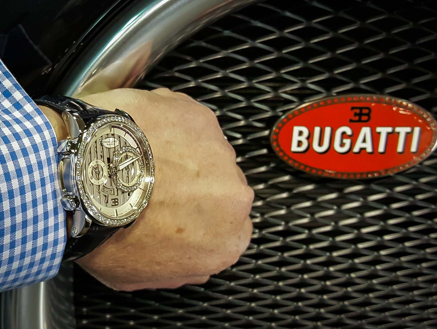 Parmigiani Fleurier Bugatti Atalante Flyback Chronograph