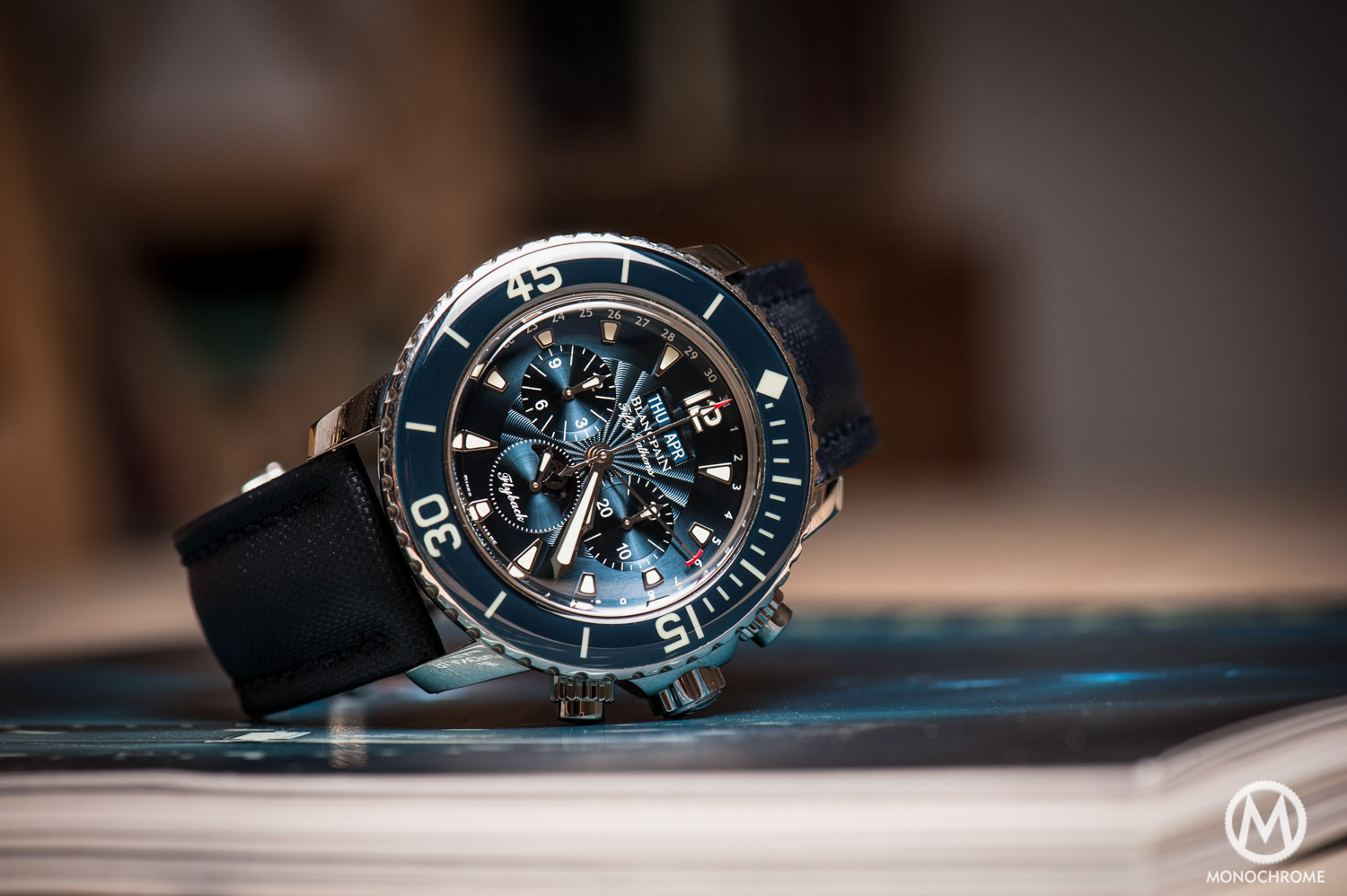 Blancpain Fifty Fathoms Chronographe Flyback Quantieme Complet