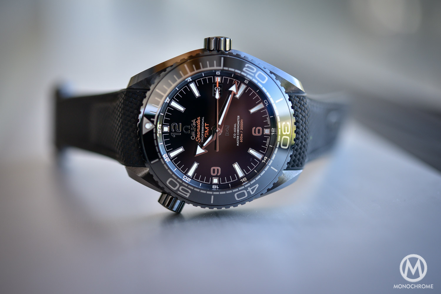 Omega Seamaster Planet Ocean Deep Black - Full Black